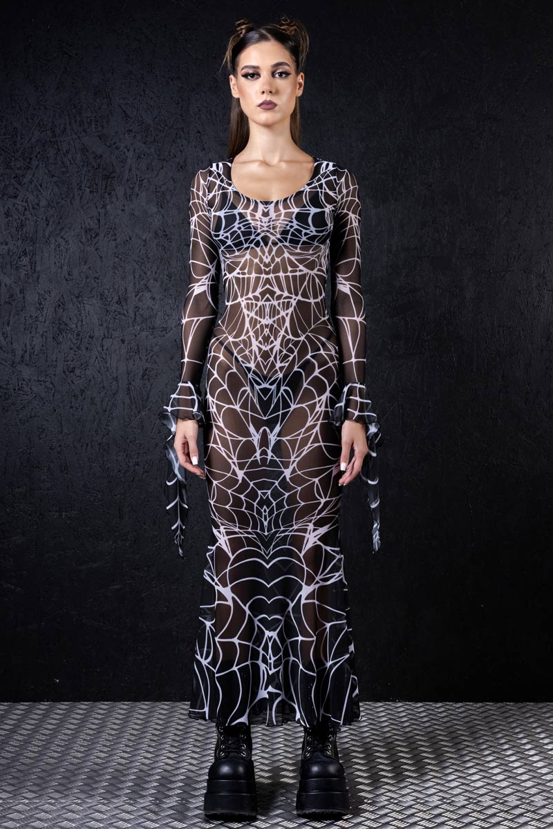 black-widow-sheer-mesh-dress-full-front-view