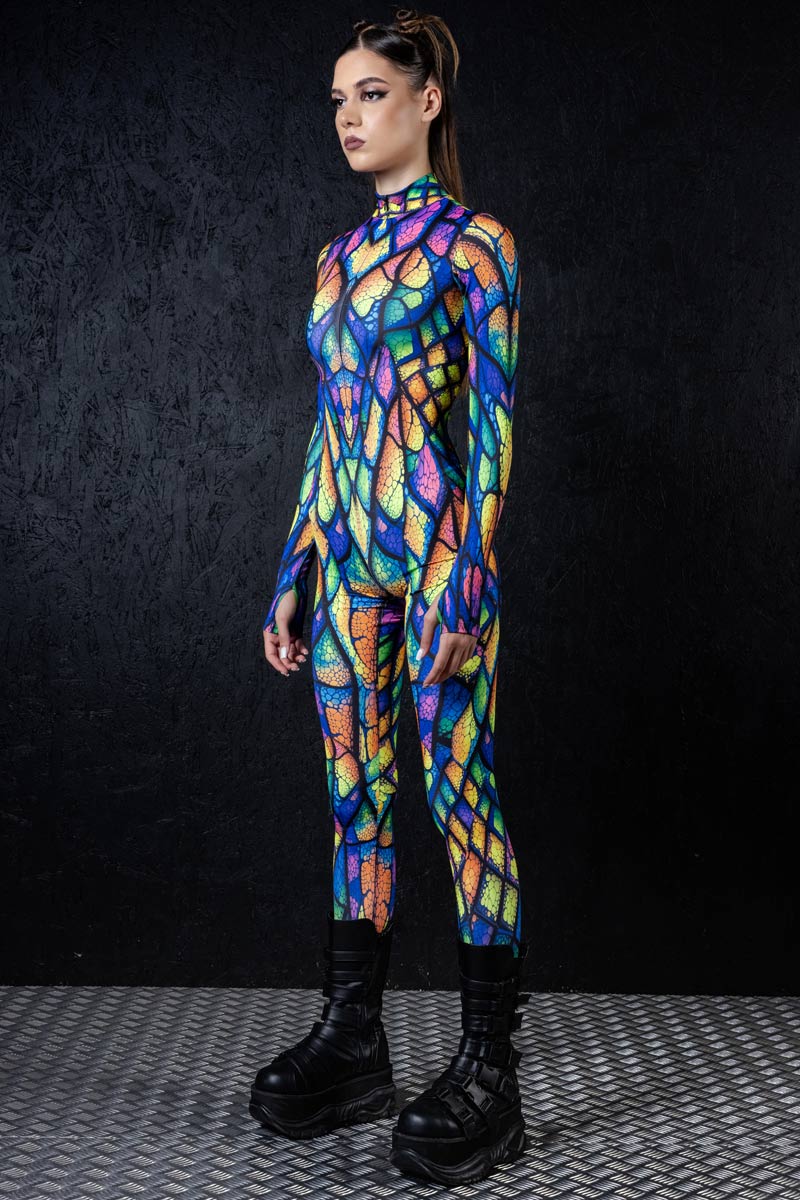 neon-chameleon-costume-side-view