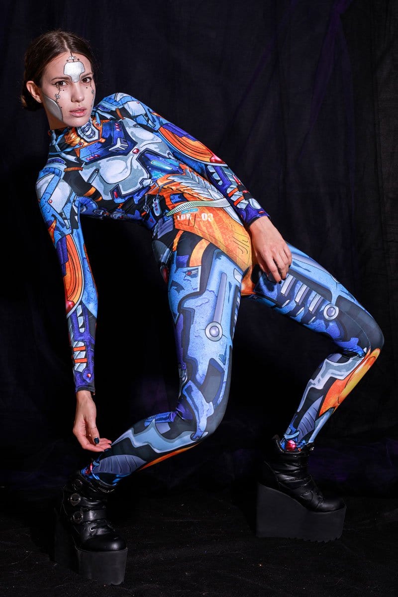 Robot Costume Side View