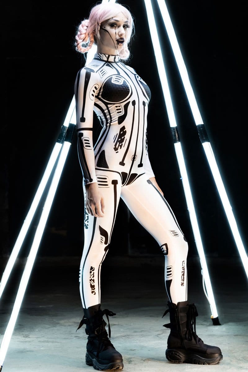 White Guardian Costume Front View