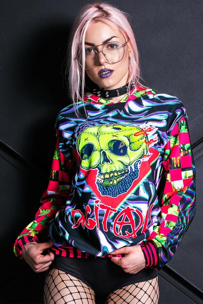 Digital Hoodie Front View