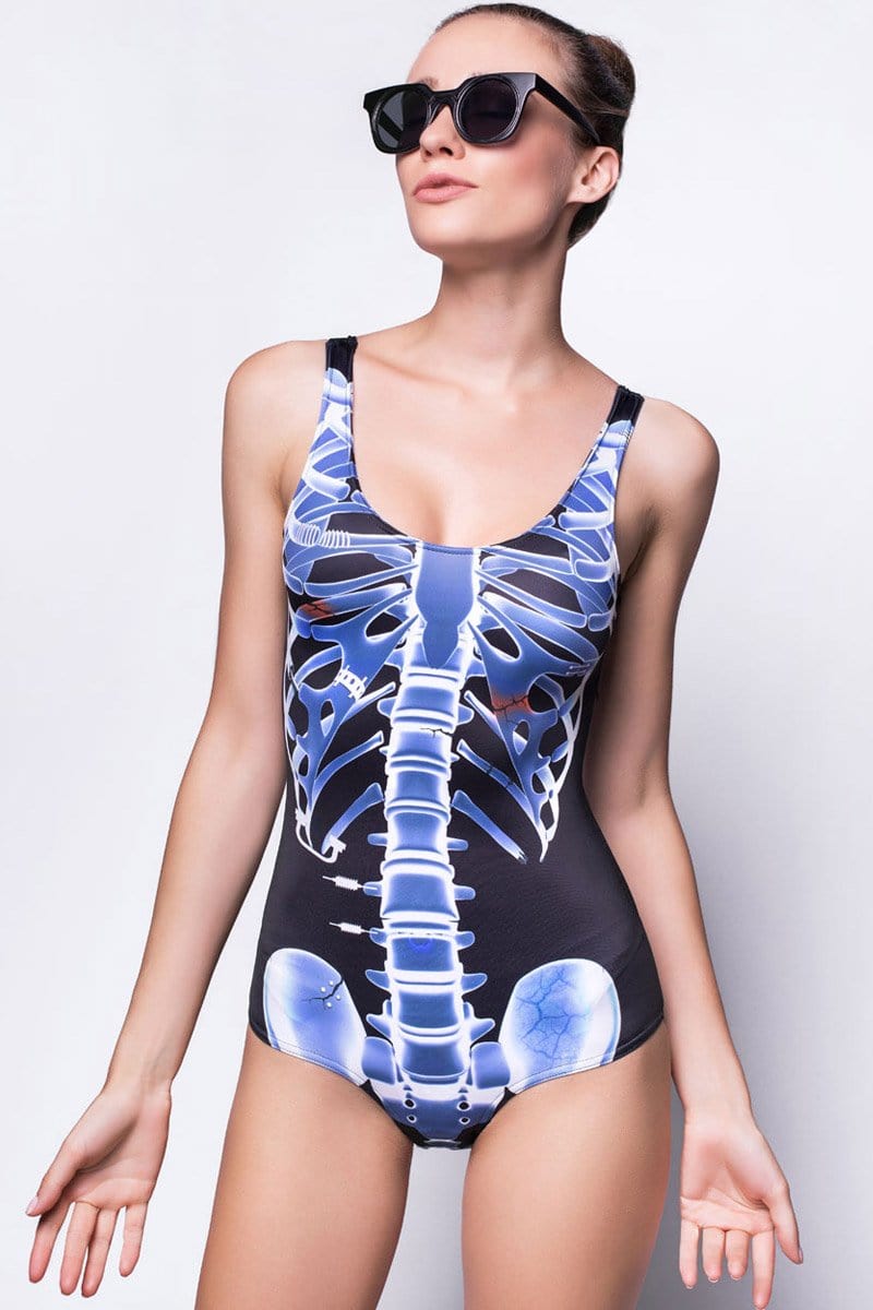 Skeleton store bathing suit