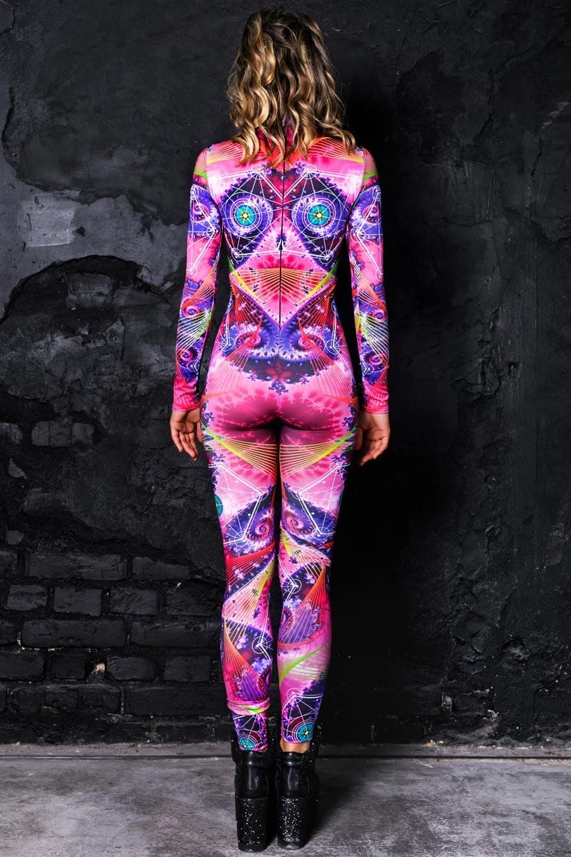 Face me Catsuit Back View