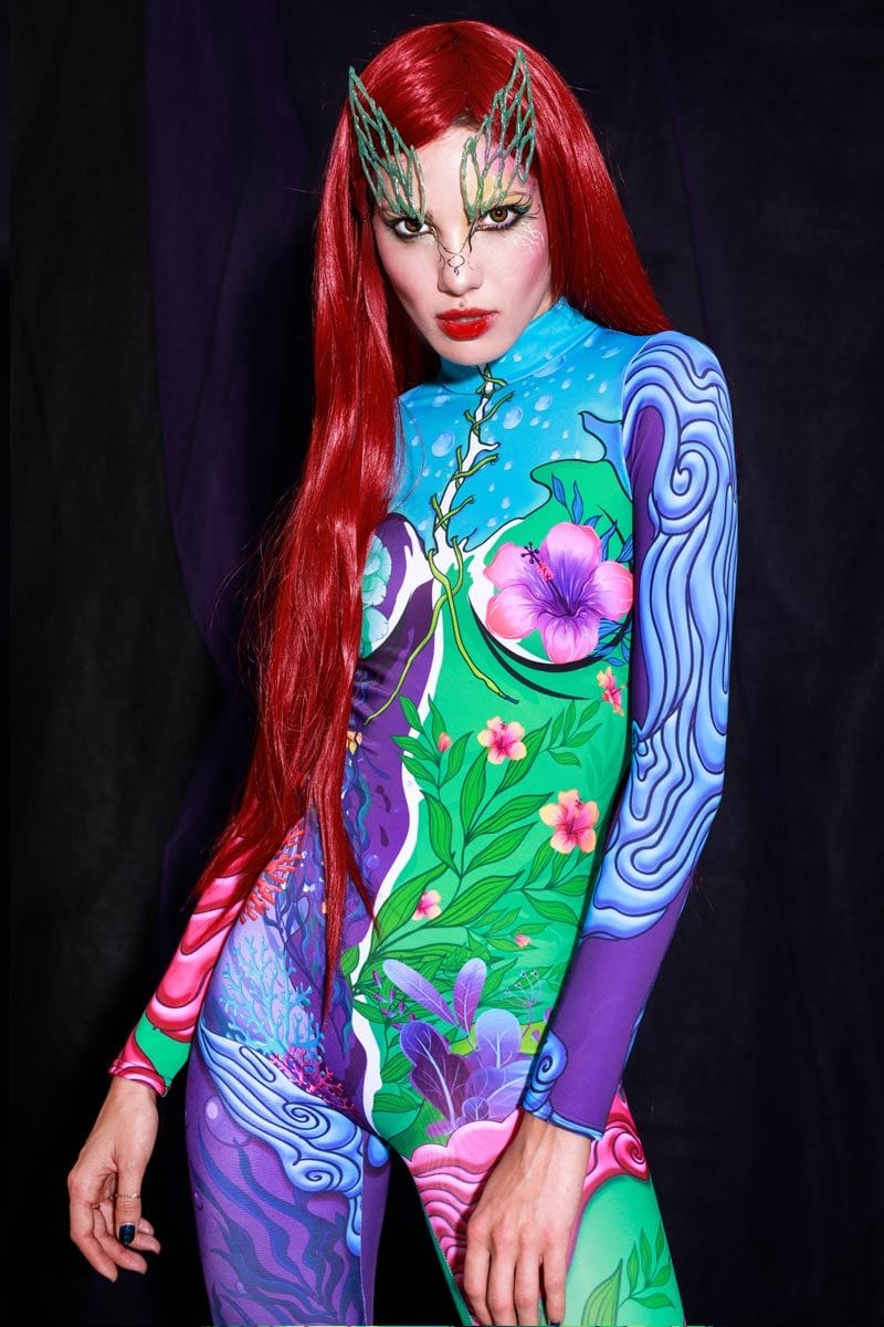 Mother Nature Costume Close View