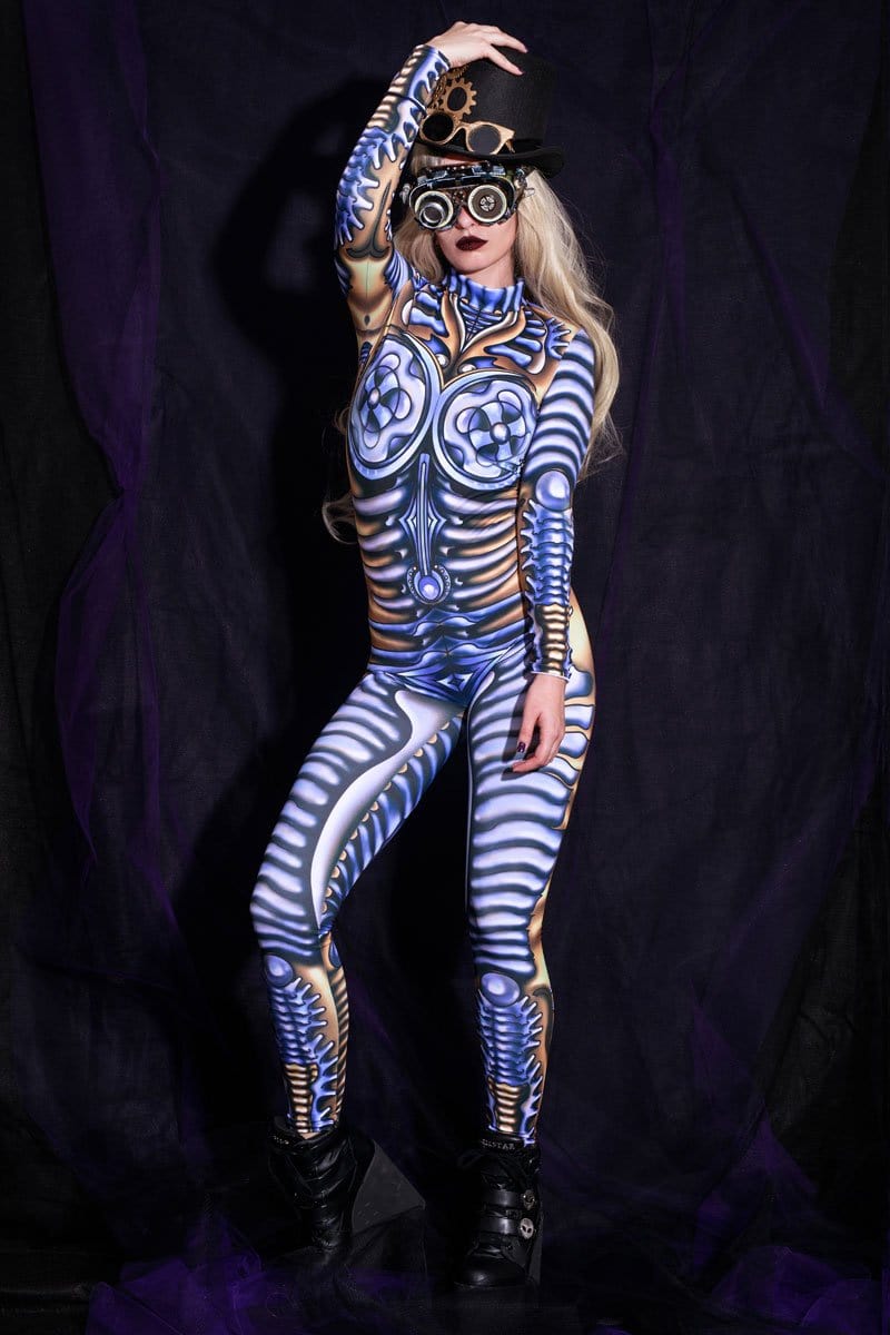 Steampunk Doll Costume Full View