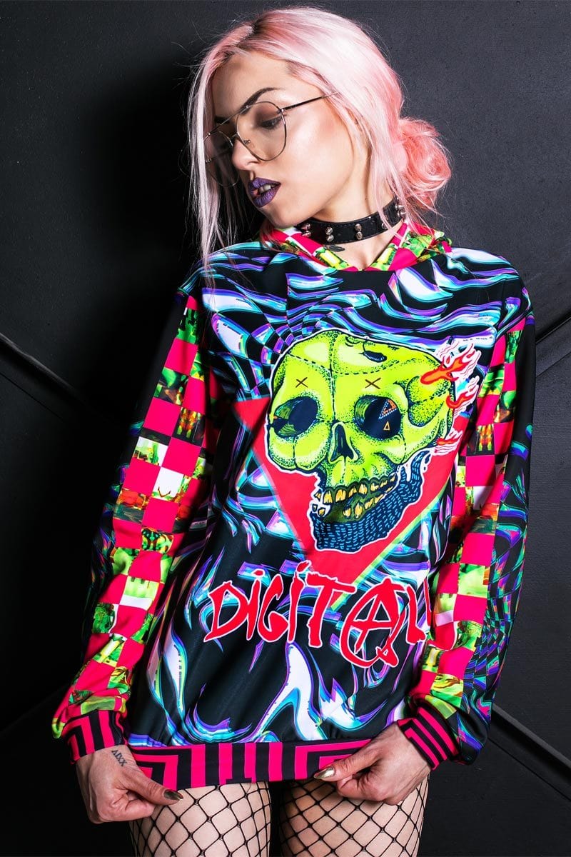 Digital Hoodie Close View