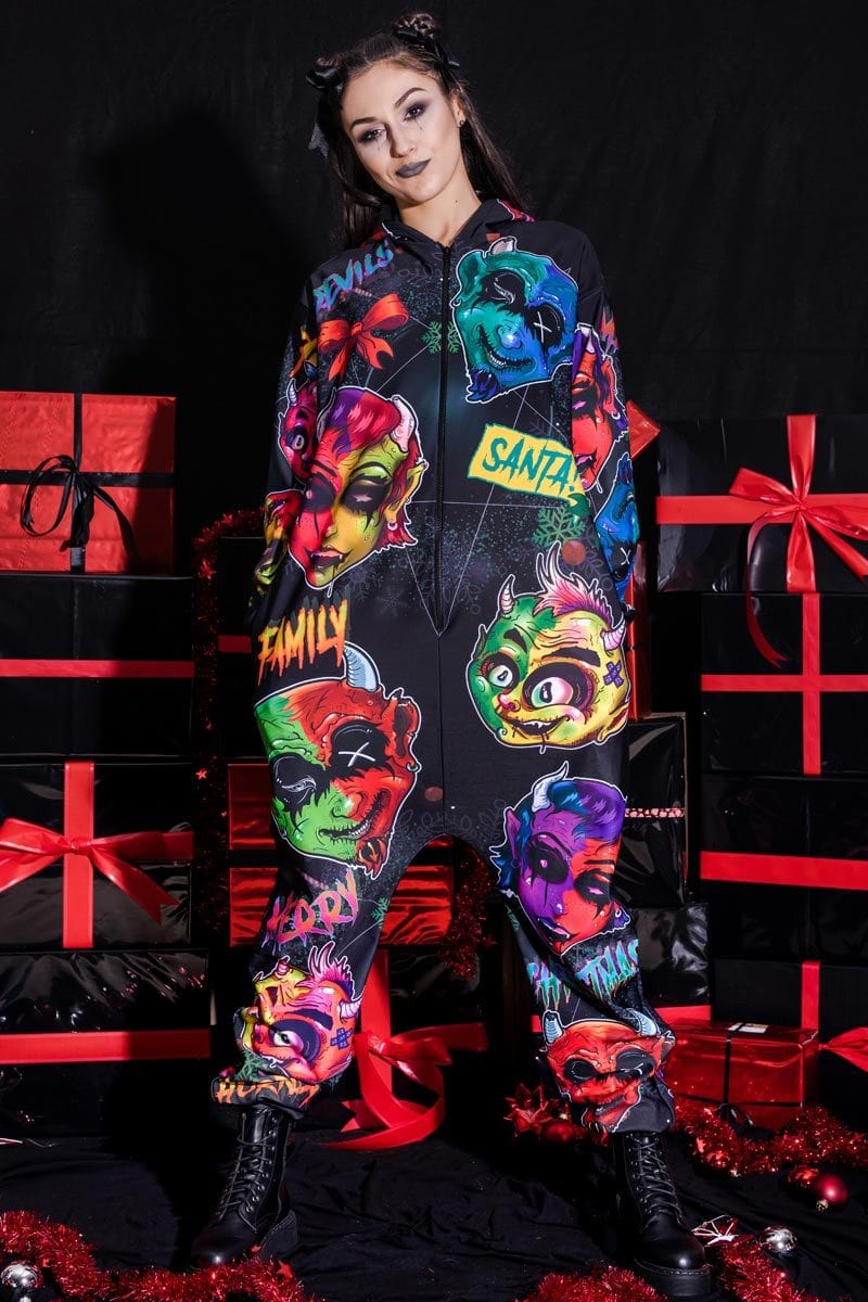 Family from Hell Onesie for Women Close View