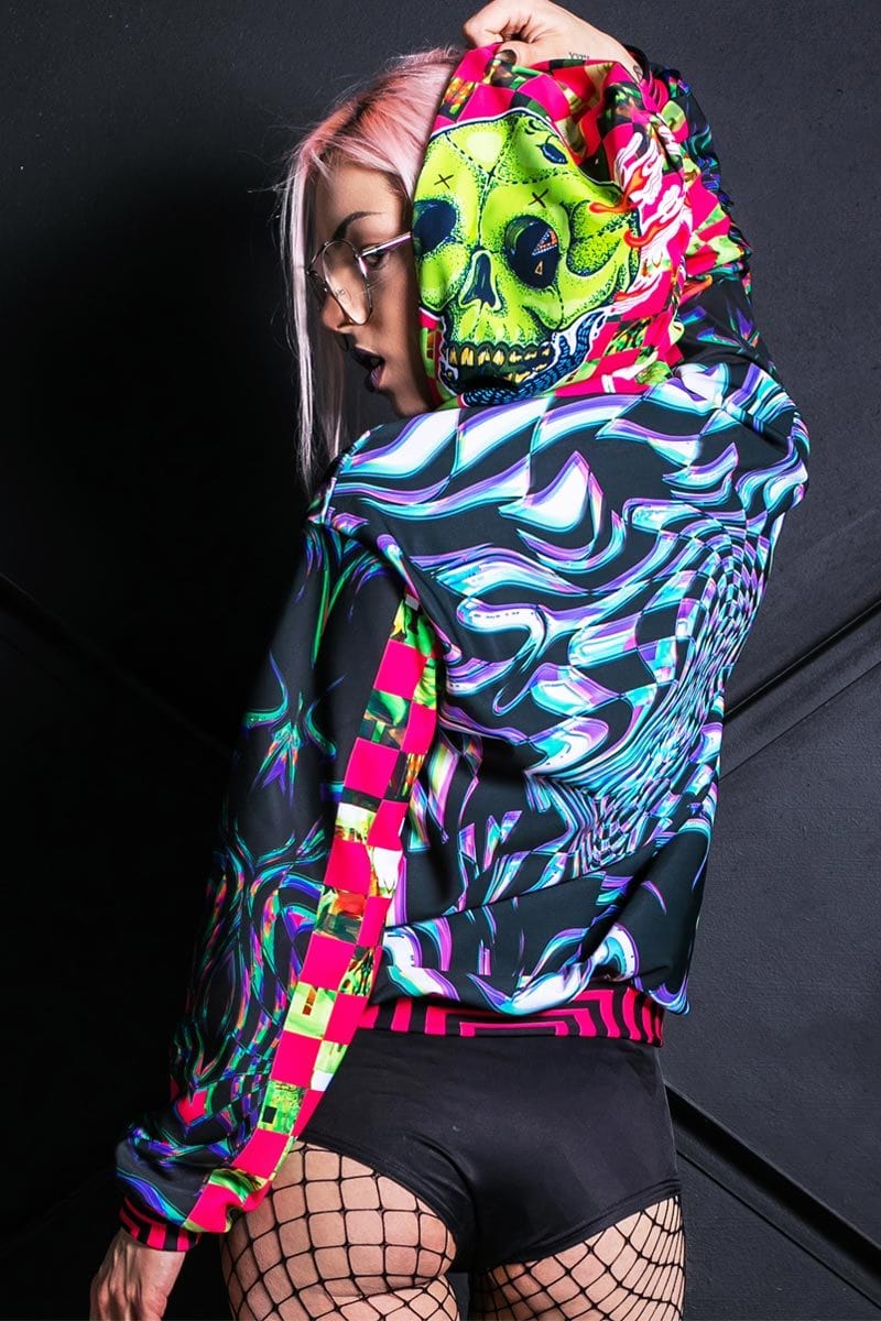 Digital Hoodie Back View