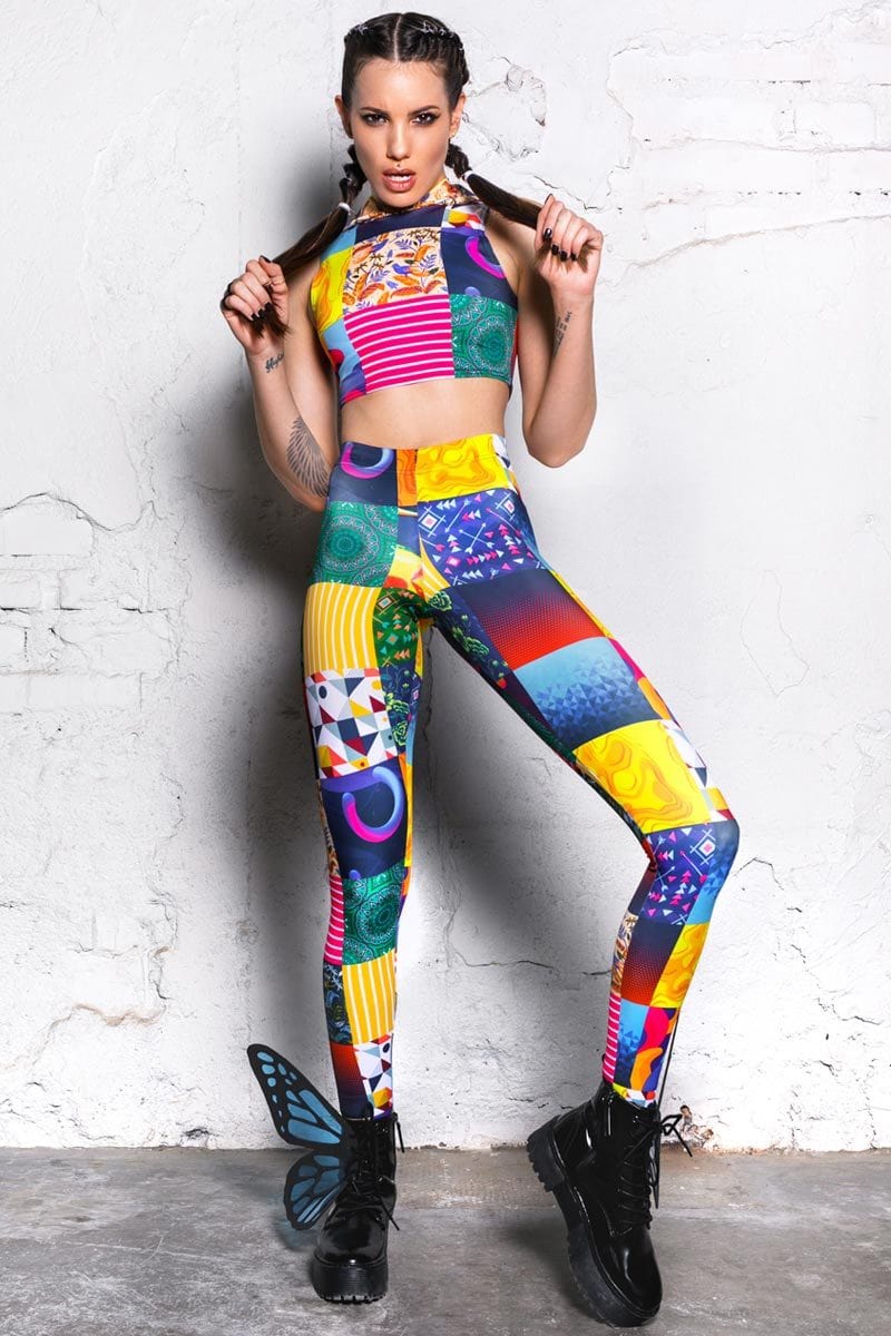 Ethno Leggings Full View