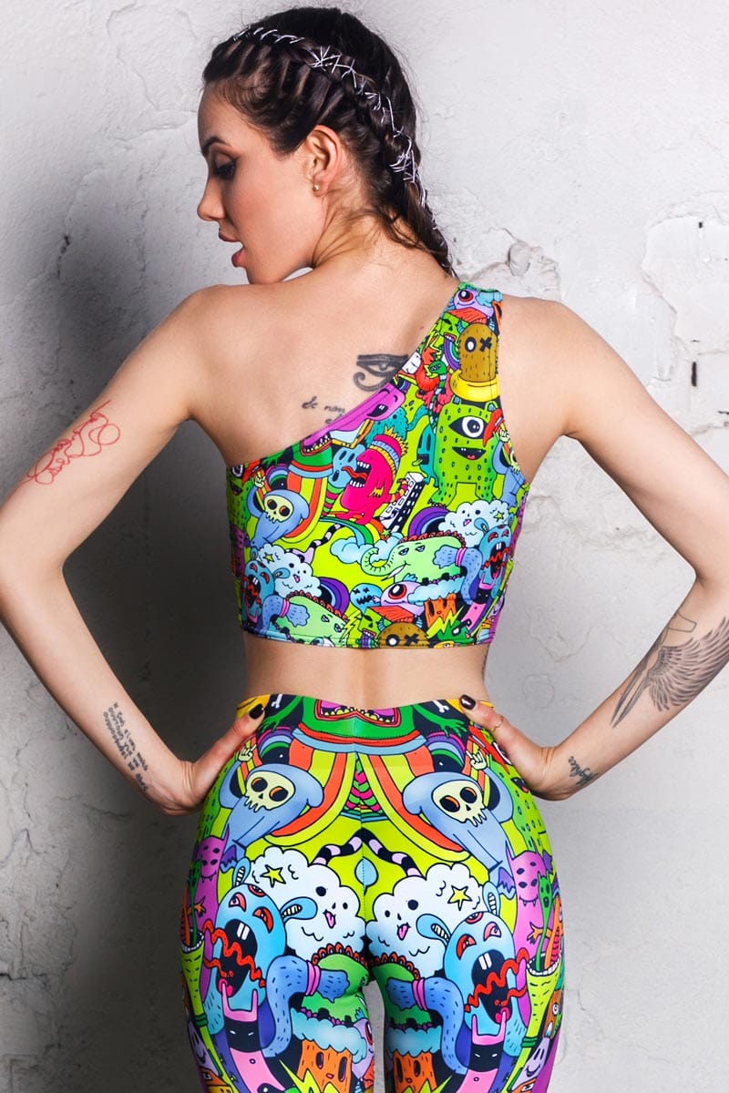 Magic Forest Leggings Set Back View