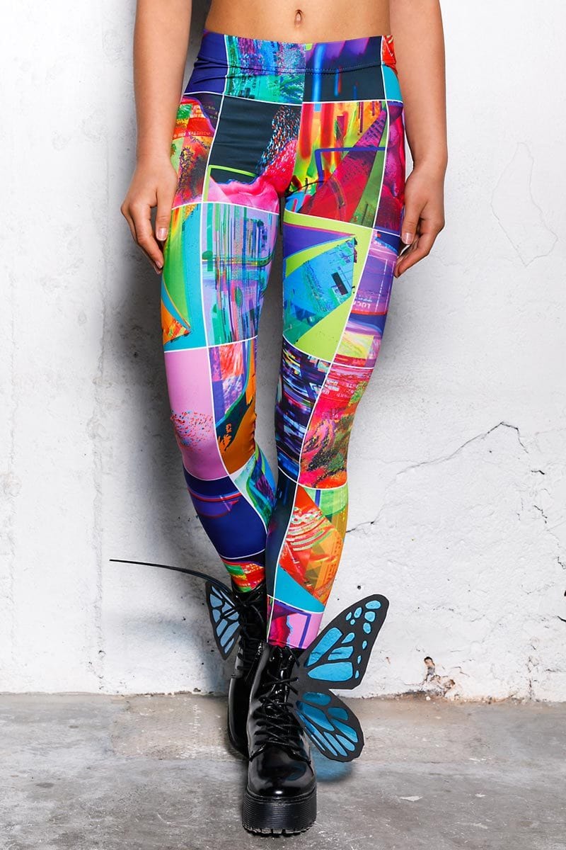 Mirror Universe Leggings Close View