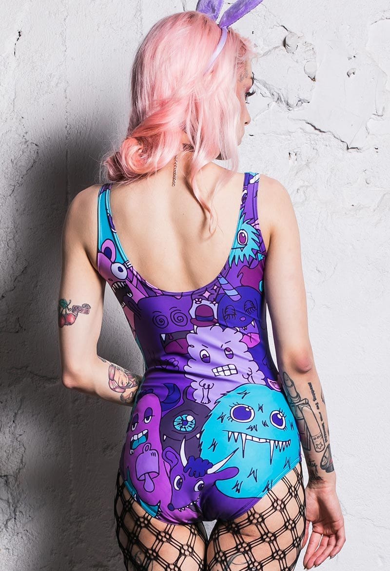 Goblins & Co One Piece Swimsuit Back View