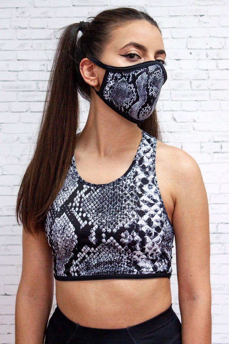Snake Face Mask Right View
