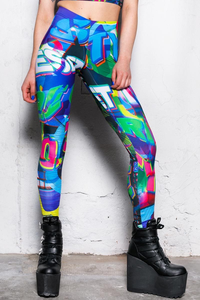 Source Code Leggings Close View