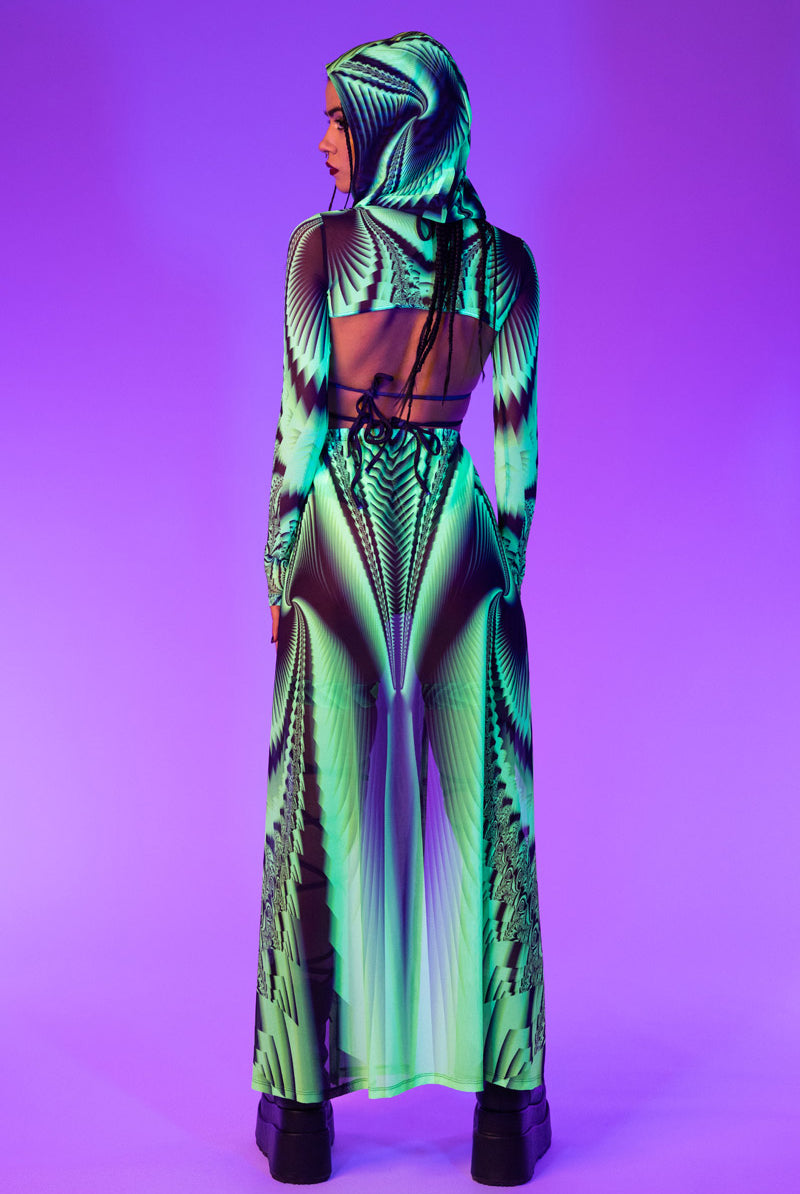 Acidia Rave Hood Back View