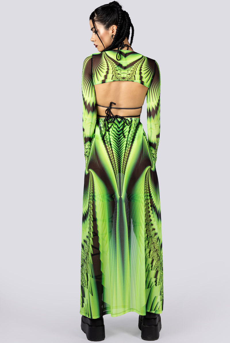 Acidia Two Piece Top Back View