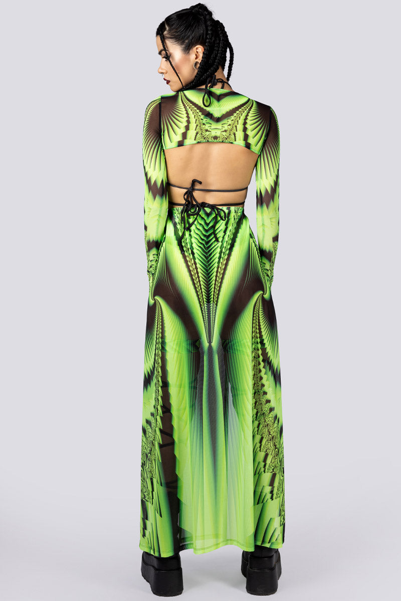 Acidia Two Piece Top Back View