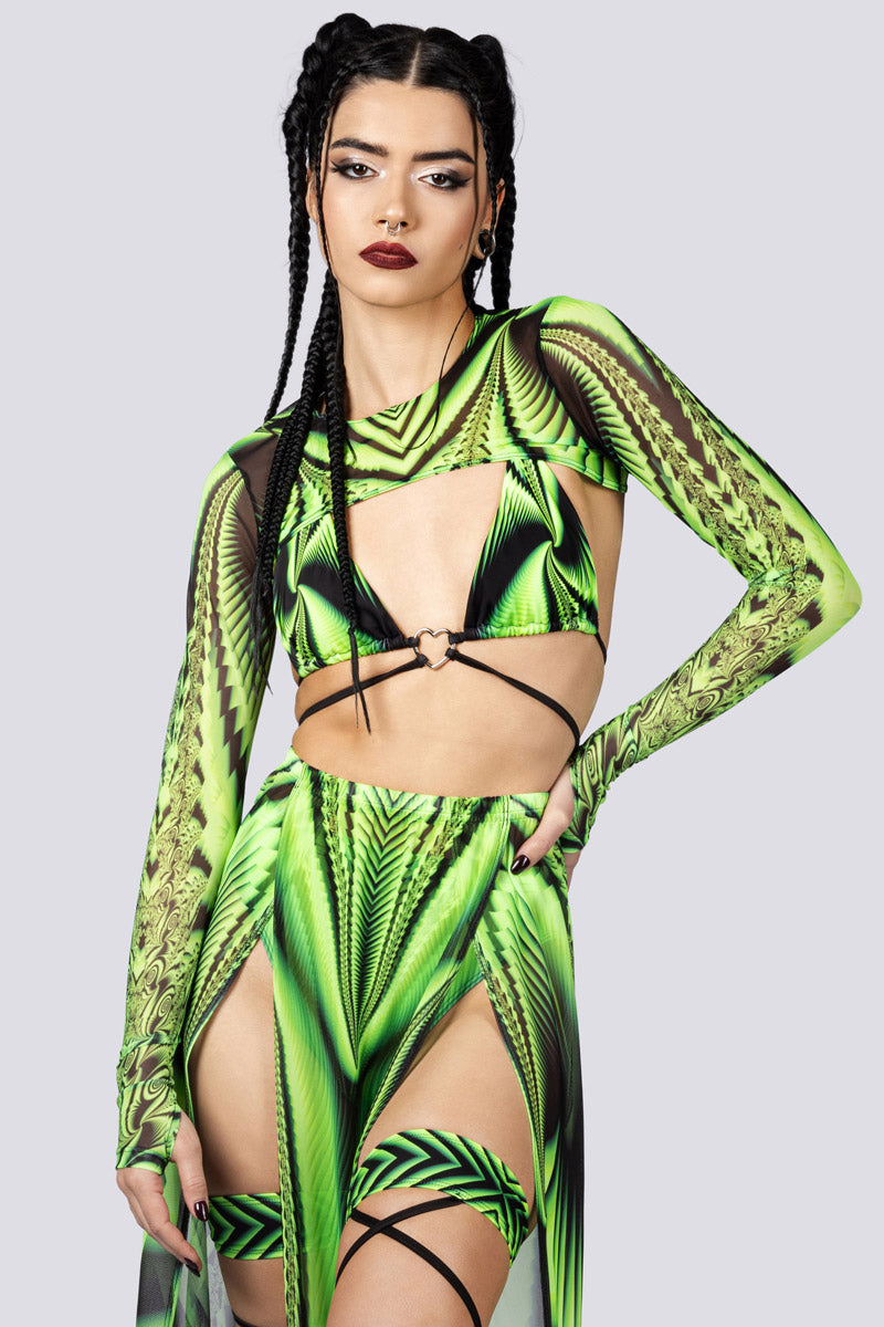 Acidia Two Piece Top Close Full View