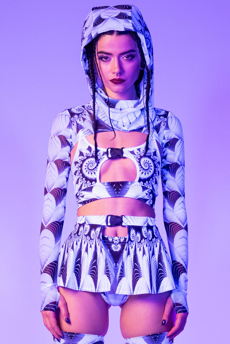 After Vision Rave Hood Full View