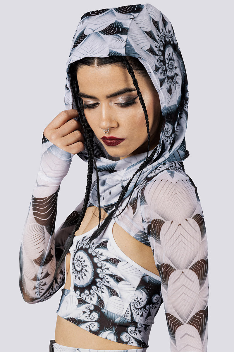 After Vision Rave Hood Close View