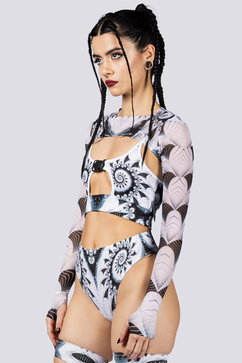 After Vision Two Piece Top Close Side View