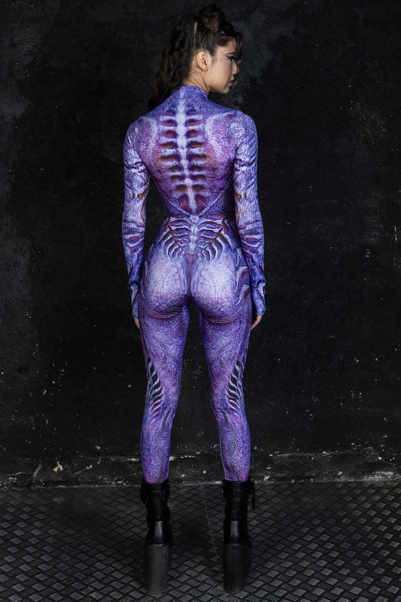 Alien Skin Costume Back View