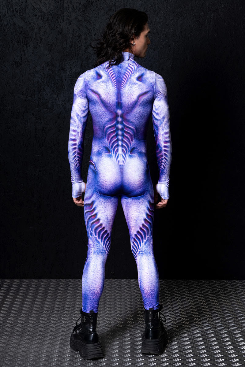 Alien Skin Men's Costume Back View