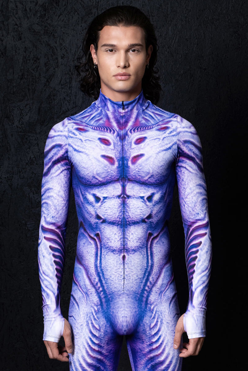 Alien Skin Men's Costume Close View