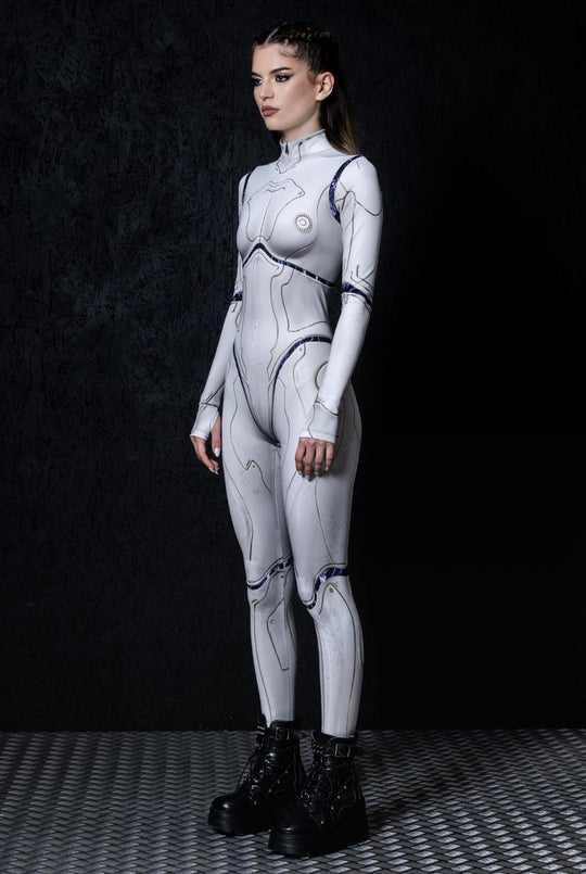 Android Doll Robot Costume for Halloween | Devil Walking