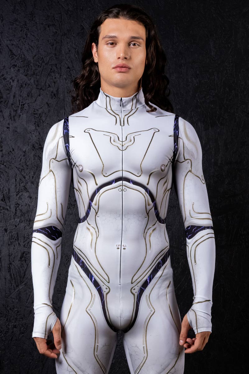 Android Doll Robot Costume for Halloween | Devil Walking