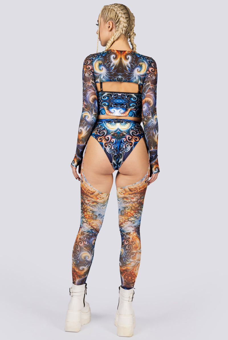 Atlantis Chap Pants Set Back View