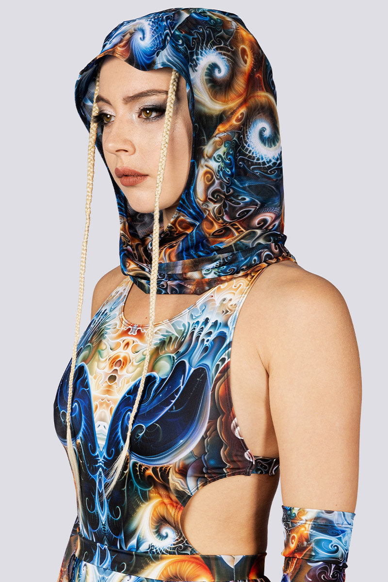 Atlantis Rave Hood Close View