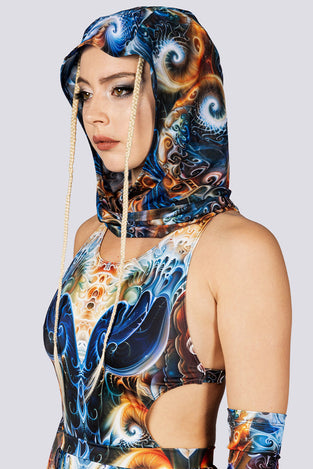 Atlantis Rave Hood Close View
