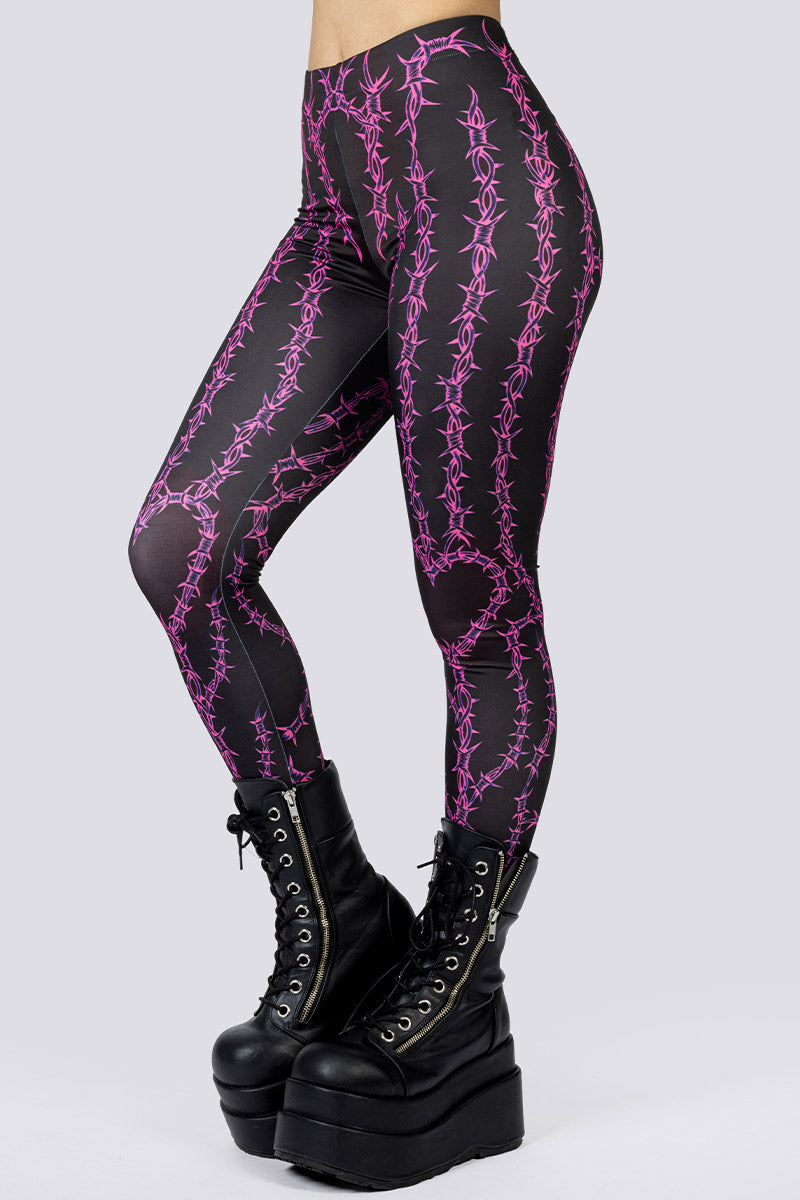 Barbed Desire Leggings Set | Devil Walking