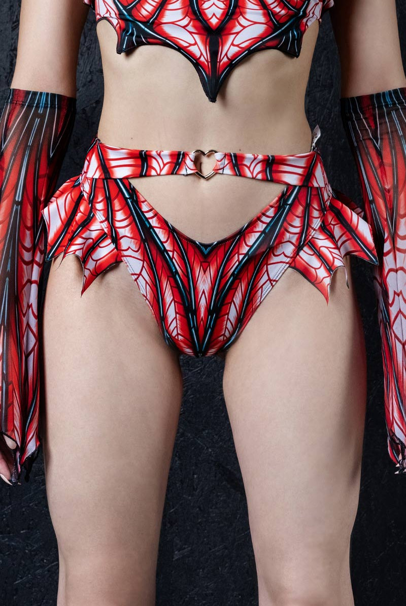 bat-mistress-cut-out-ruffle-shors-close-front-view