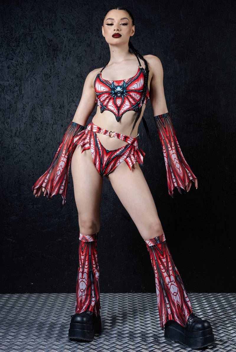 bat-mistress-cut-out-ruffle-shors-front-view