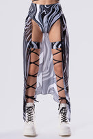 black-and-white-chaos-sheer-skirt-close-front-view