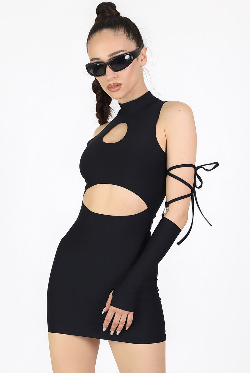 Black Cut Out Mini Dress, Black Sheath Dress, Black Party Dress with Opent Front Cut Out, Spandex Knee Length Dress, Night Dress , XL Black Cut Out Mini Dress, Black Sheath Dress, Black Party Dress with Opent Front Cut Out, Spandex Knee Length Dress, Night Dress , XL