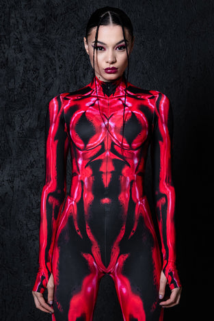 Bloodlust Devil Costume Close View