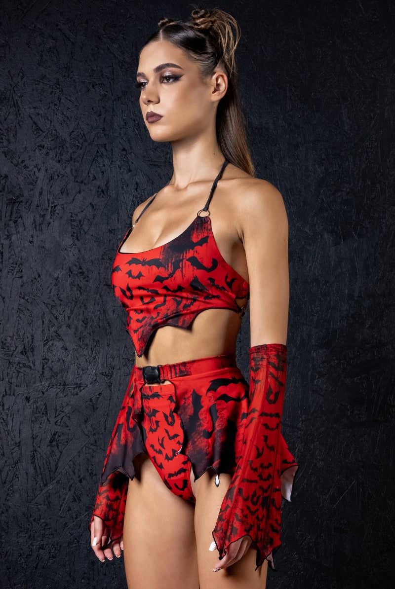 bloody-night-mini-clasp-skirt-side-view