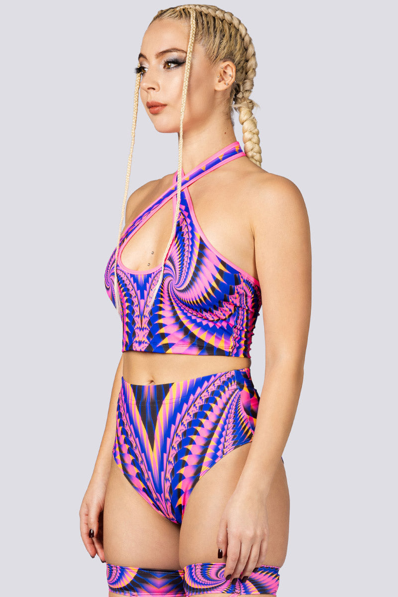 Circus Babe Booty Shorts Close Side View