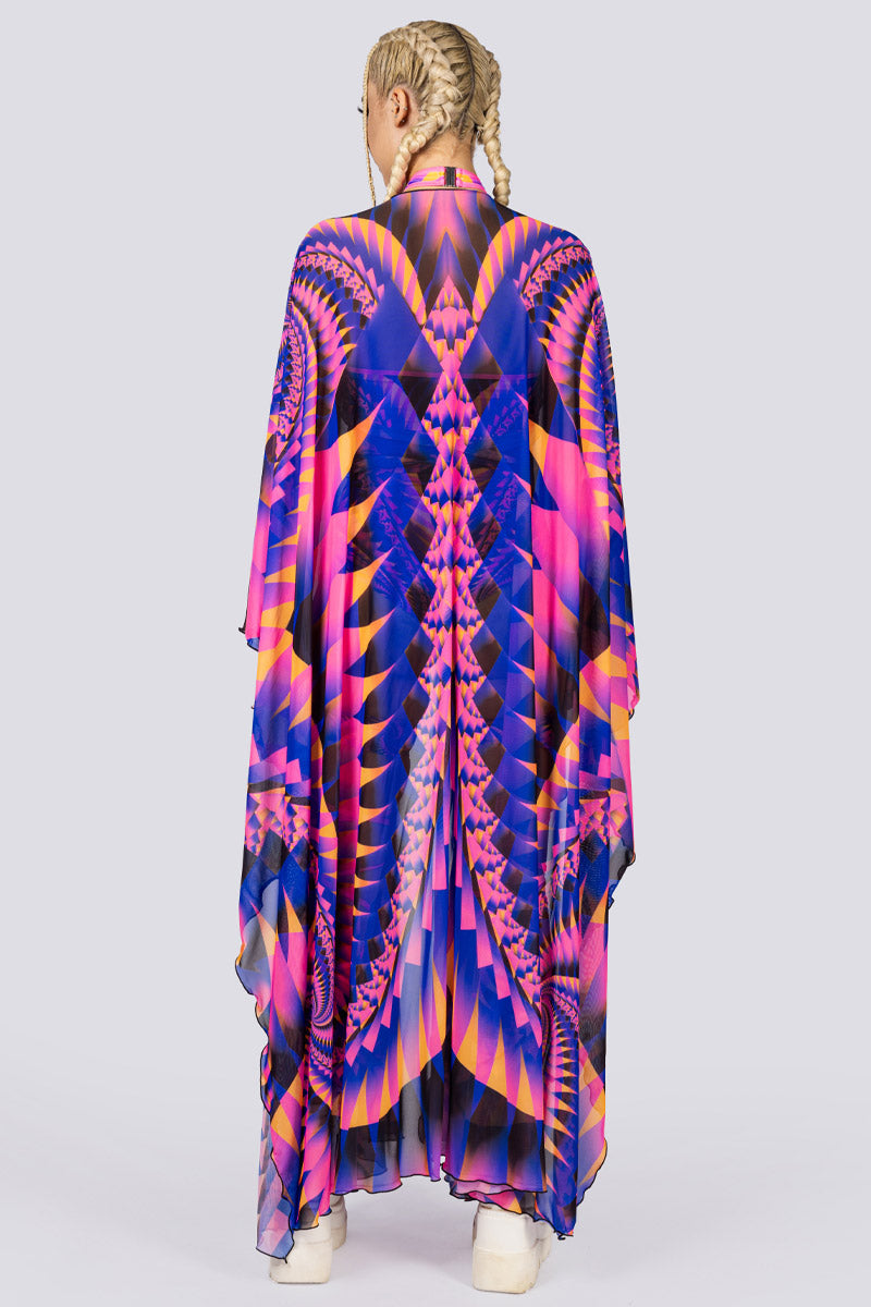 Circus Babe Rave Kimono Back View