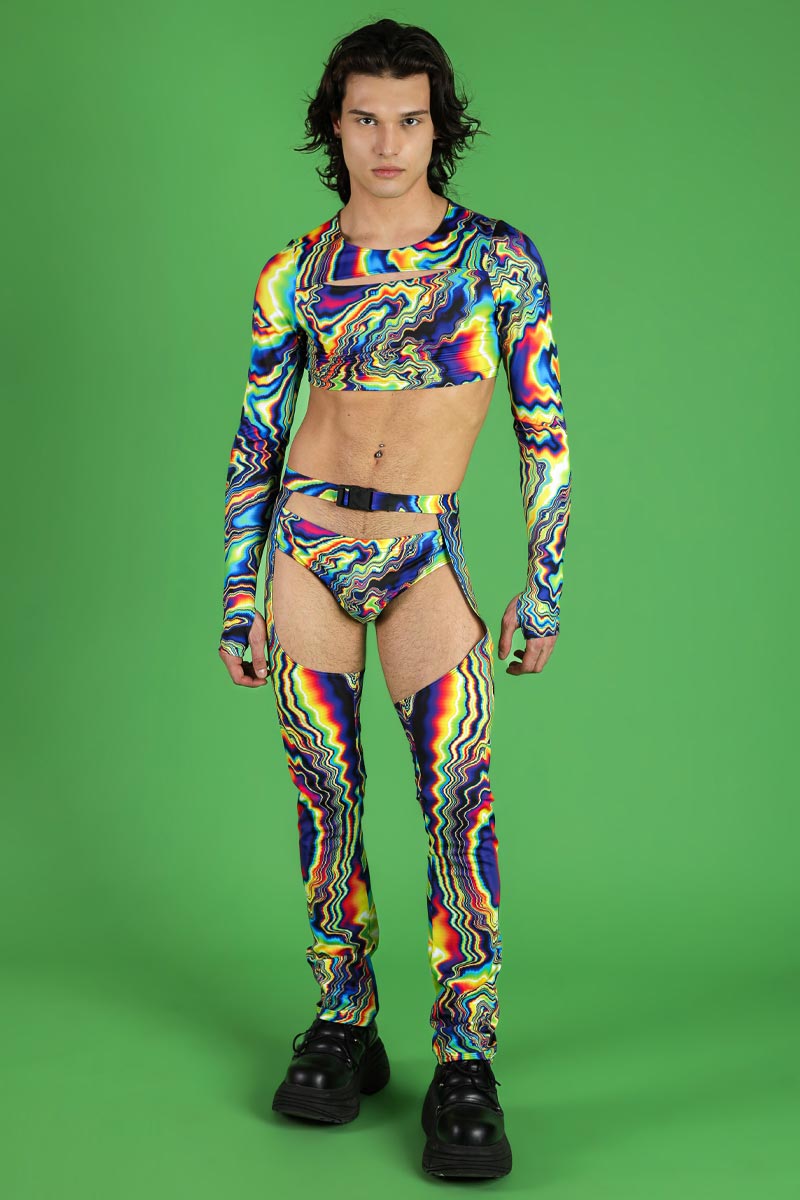 ♡♡ the perfect crisp white crop buttonup $48 + denim skirt $72