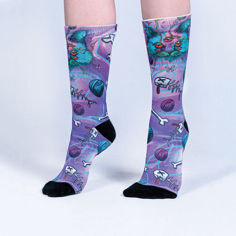 Purple Toeless Yoga Socks by Gaiam at Fleet Farm