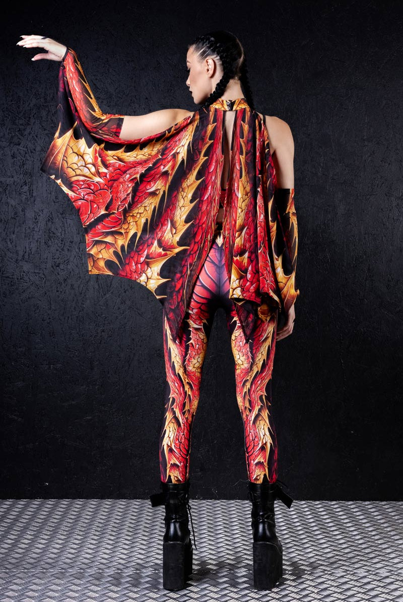 crimson-dragon-leggings-full-back-view