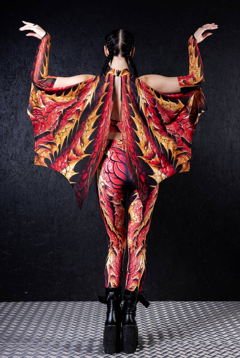 crimson-dragon-leggings-set-full-back-view