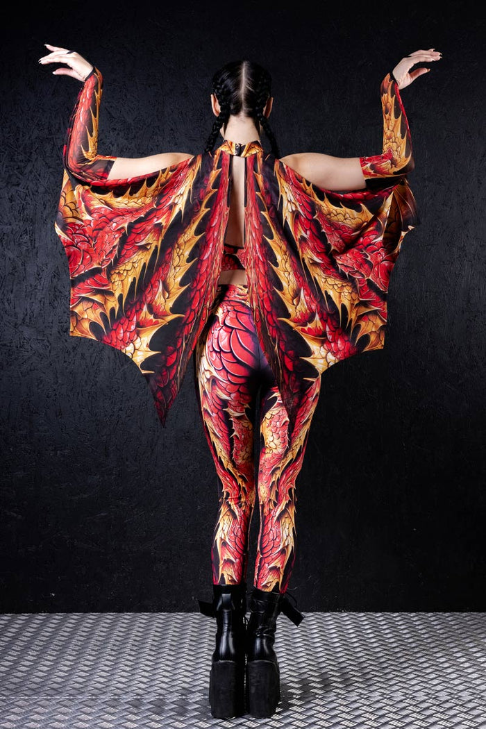 crimson-dragon-leggings-set-full-back-view