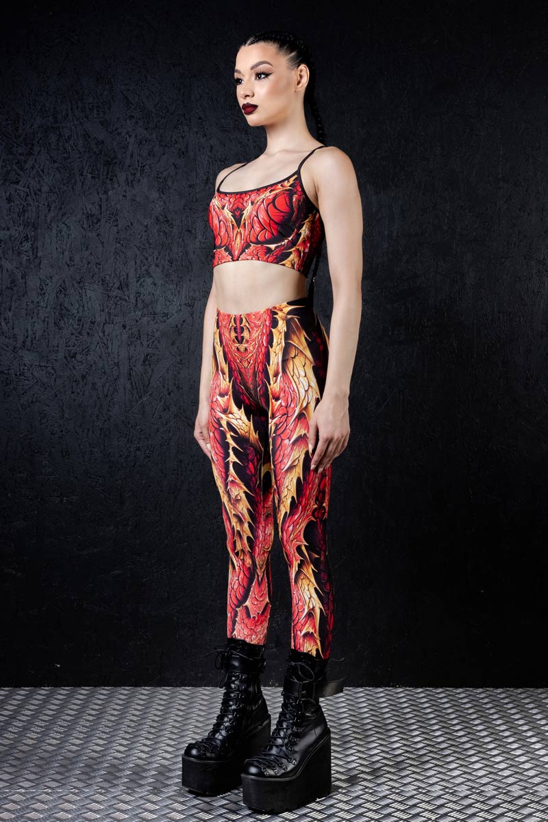 crimson-dragon-leggings-side-view