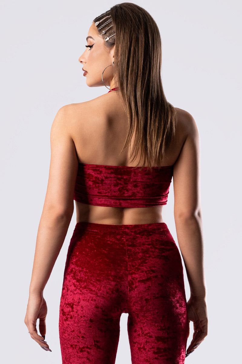crimson-kiss-triple-ring-halter-top-close-back-view