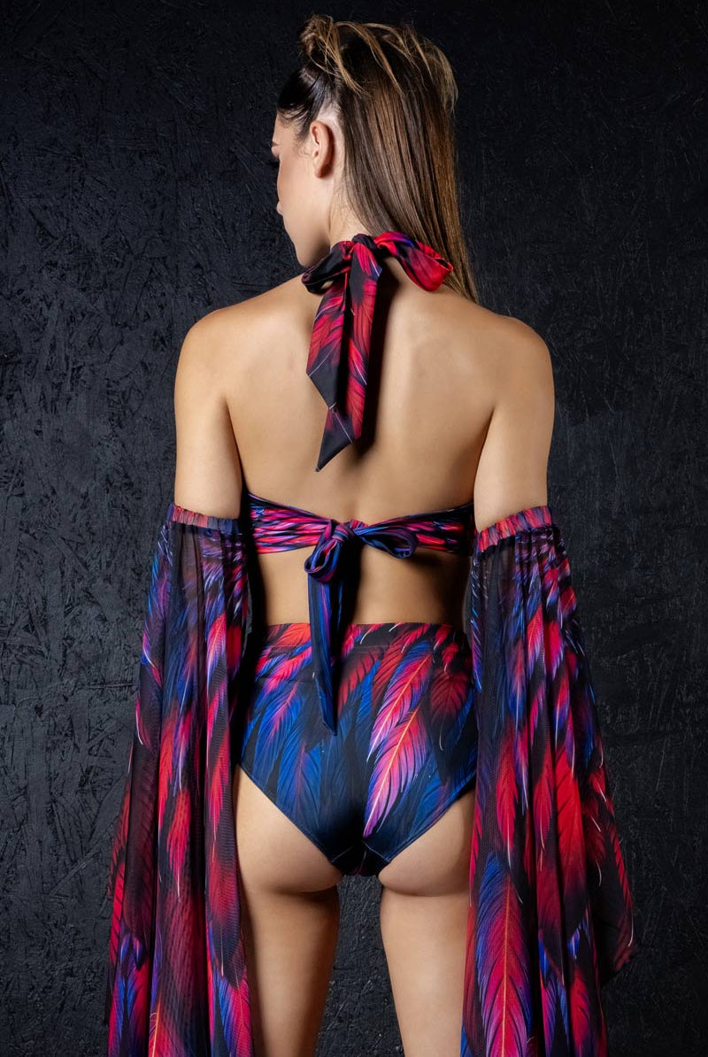 crimson-raven-booty-shorts-set-back-view